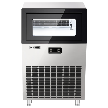 澳柯玛（AUCMA）制冰机商用 智能全自动大型制冰器冰块机 奶茶店酒吧ktv制冰设备 120冰格150公斤 AZH-150NE