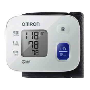欧姆龙（OMRON）血压计测量仪家用电子血压器智能全自动高精准中老年手腕式血压计HEM-6160