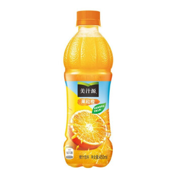 美汁源  果蔬汁饮料  450ml/瓶  AL