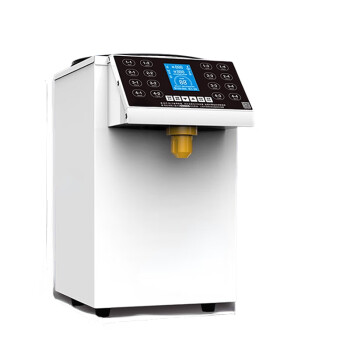 QKEJQ   果糖机定量机商用奶茶店全自动   10L液晶连锁款+高速出糖+可调温白