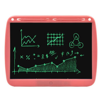 吉瑞恩斯（JARANCE）可充电透明手写板 usb局部擦液晶写字板 lcd临摹彩色儿童画板 15吋可充电粉色单色