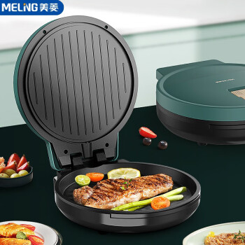 美菱（MeiLing）电饼铛 家用多功能双面加热煎烤机 MAJ-LC1202