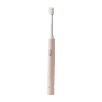 小米米家声波电动牙刷T200 声波洁牙 柔感护龈 声波振动 高效清洁 超长续航 粉色