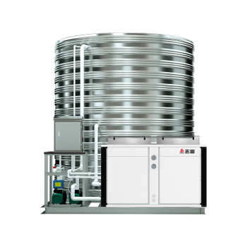 志高（CHIGO）空气能热水器商用一体机 空气源热泵12匹10吨超低温机DKFXRS-40II/T3Q（企业专享）