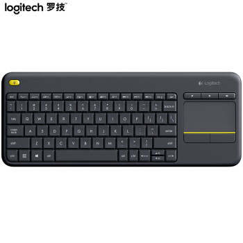 罗技（Logitech）K400 Plus 无线键盘 办公键盘 带触摸板