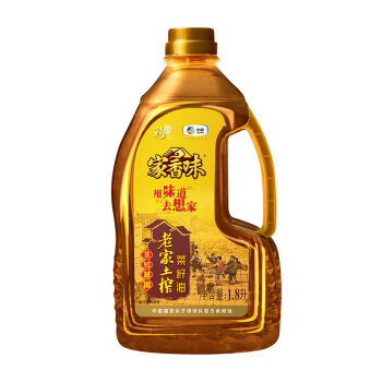 福临门 家香味 老家土榨菜籽油 1.8L