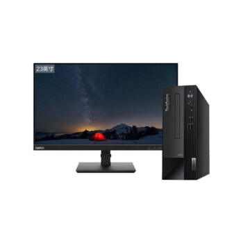 ThinkCentre neo S500 13代酷睿处理器 主机套装电脑整机 i7-13700 16G 1T机械512G固态配23英寸显示器