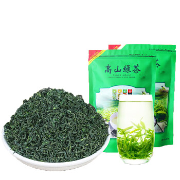 吾家 明前高山云雾绿茶 早春新茶炒青日照绿茶 散装500g茶叶 3斤起购1DP