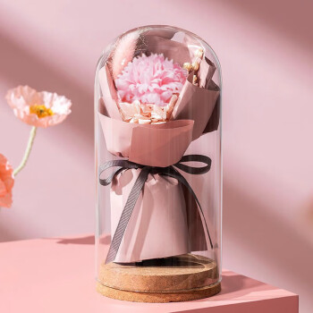 玫瑰盒子（RoseBox）康乃馨花束七夕情人节生日礼物毕业季鲜花送女朋友妈妈员工实用
