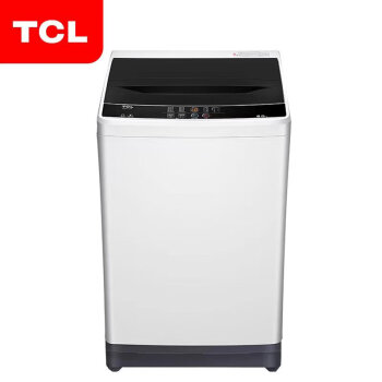 TCL 8公斤全自动洗衣机智能控制一键脱水洗涤护衣TB-V80（TB-V80A）亮灰色