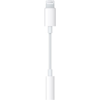 Apple Lightning/闪电3.5毫米耳机插孔转换器/转换头 iPhone iPad 手机 平板转接头 新【企业客户专享】