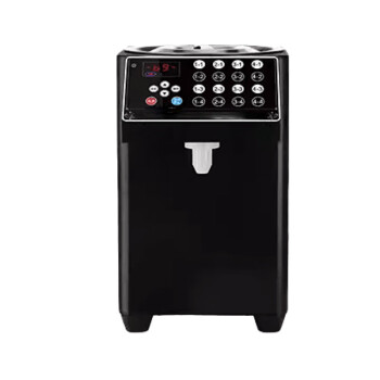 苏勒果糖机商用全自动16格超精准咖啡店奶茶店专用果糖仪定量不滴   果糖机黑色
