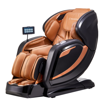 西屋（Westinghouse）WMC-S700家用按摩椅电动全身自动老人多功能零重力太空舱3D智能型沙发父母亲长辈礼物  鎏金黑 