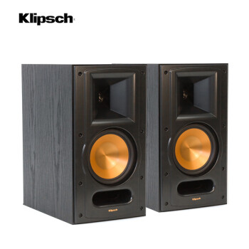杰士（Klipsch）RB-61 II 家庭影院书架音箱 电视音响 HIFI高保真无源音箱 2.0木质环绕音箱 黑色