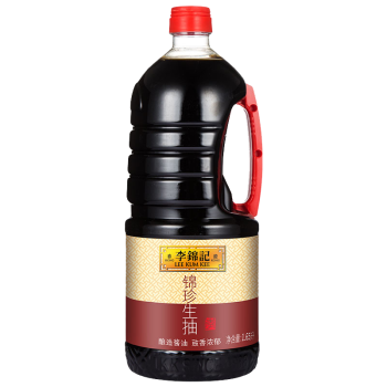 李锦记 锦珍生抽1.75L（1.65L送100ml） 味鲜凉拌蘸点酱油  加量不加价