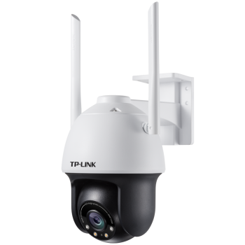 TP-LINK 800万5G双频WiFi全彩变焦摄像头家用监控器360全景无线家庭室外户外tplink网络手机远程门口