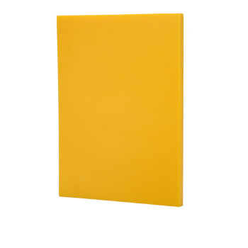 丹诗致远 PE彩色砧板家用厨房菜板塑料擀面案板 黄色58X38X2CM