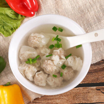 小混沌速食沙县小吃手工扁肉混沌云吞袋装新鲜冷冻早餐小馄饨 沙县蒸