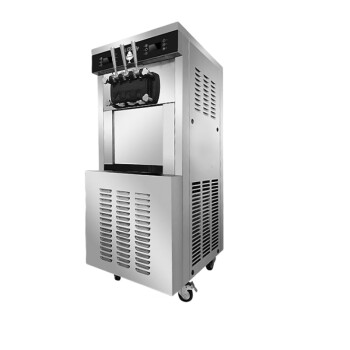 欧斯若冰淇淋机商用全自动甜筒机双系统立式冰激凌机圣代雪糕机   冰淇淋机