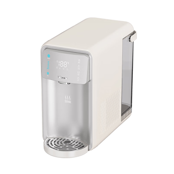 小熊（Bear）冰川泉即热式饮水机制冷+制热家用桌面台式小型1秒速热制冷智能4L烧水一体机直饮机YSJ-E21E1
