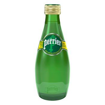 Perrier巴黎水（Perrier）法国原装进口气泡水原味天然矿泉水 330ml*24瓶
