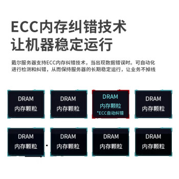 戴尔（DELL）服务器工作站配件ECC内存条16GB DDR4 3200 RECC【配件】