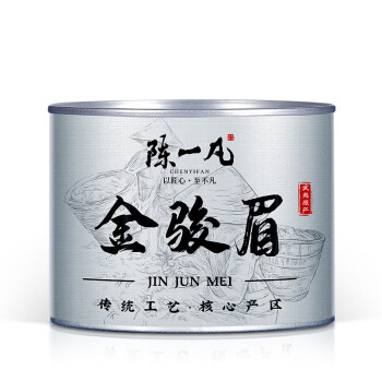 陈一凡 茶叶金骏眉红茶 新茶浓香型蜜香红茶100g