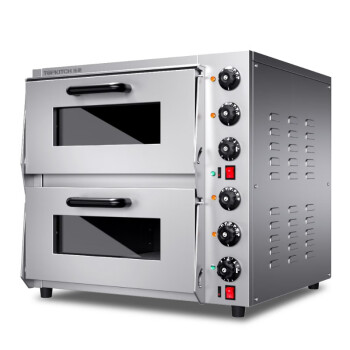 苏勒 烤箱商用一层二层二盘大容量烘焙面包披萨烤箱炉双层 PSL-2