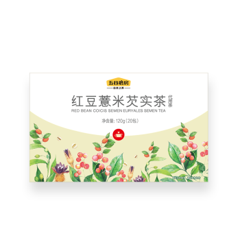 五谷磨房红豆薏米芡实茶120g20包独立包装