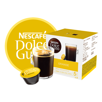 进口  美式醇香 雀巢多趣酷思(Dolce Gusto) 黑咖啡胶囊 16颗装