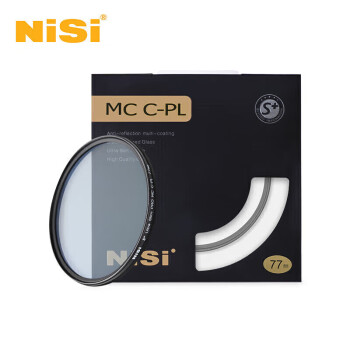 耐司（NiSi）MC CPL偏振镜 77mm偏光镜适用于单反微单相机消除反光增加饱和度风光摄影双面多层镀膜偏振滤镜