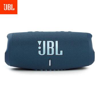 JBL便携式蓝牙音箱+低音炮CHARGE5 音乐冲击波五代  户外防水防尘 桌面音响 送礼品礼物 蓝色