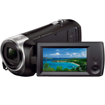 索尼高清数码摄像机 光学防抖 30倍光学变焦 蔡司镜头 HDR-CX405