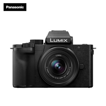 松下G100K微单相机 Panasonic 数码相机 vlog相机 微单套机12-32mm 4K视频 专业收音 美肤自拍 触摸屏