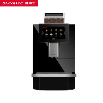 咖博士（Dr.coffee）F11全自动意式咖啡机办公室触屏磨豆一体一键奶咖机商用全自动咖啡机 F11黑色