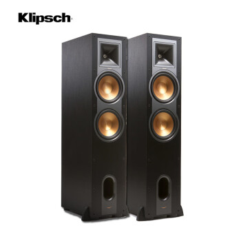 杰士（Klipsch）R-28F 音响 音箱 家庭影院落地音箱 HIFI音响 2.0声道木质无源（黑色）