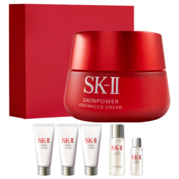 SK-II大红瓶面霜80g抗皱修护sk2护肤品套装乳液化妆品母亲节520情人节