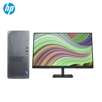 惠普（HP） Z1G9工作站商用办公台式机(I3代I7-13700 16核/64G/1TB +2TB/A4000 16G/550W/Win11)+23.8显示器