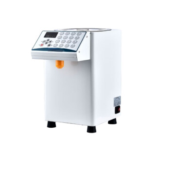 YTYNT 果糖机商用奶茶店设备16格果粉定量仪全自动果糖定量器   象牙白标准款果糖机
