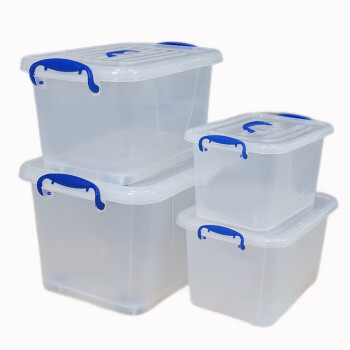 冰悦透明塑料多功能储物箱 2682无轮 厨房储物箱子