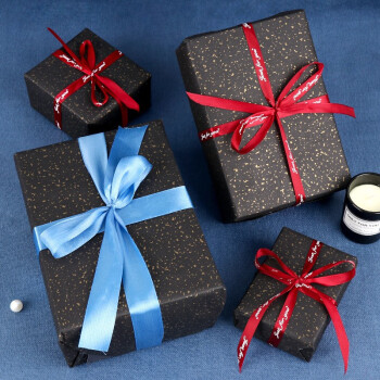 拜杰 包装纸 父亲节礼物包装纸生日礼物送女友包装纸礼盒打包纸2张
