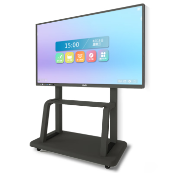D&Q75英寸会议平板一体机 可触控会议电视 电子白板 内置摄像头麦克风 双系统教学一体机EHT75H60MC-X