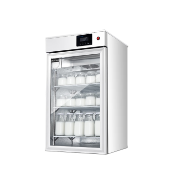 乐创（lecon）酸奶机商用发酵箱保鲜冷藏展示柜甜酸品水果捞立式全自动发酵柜100L白色（不带冷藏）LK-68SNJ