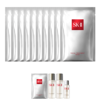 SK-II前男友面膜10片抗皱补水sk2化妆品全套护肤品套装生日礼物skii