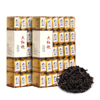 伢茶婆武夷山大红袍茶叶乌龙茶岩茶新散装浓香型小包500g盒装