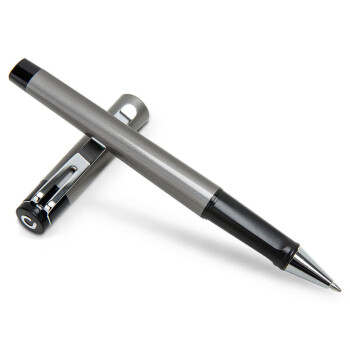 得力中性笔S96签字笔0.7mm头碳素黑色 外观时尚 书写顺畅刻字礼