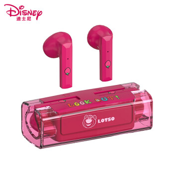 迪士尼（DISNEY）无线蓝牙耳机半入耳式双耳运动音乐跑步游戏 适用于苹果华为oppo小米vivo荣耀手机 KD-36草莓熊