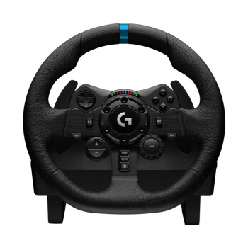 罗技G923高分辨率力反馈技术游戏方向盘及踏板 模拟驾驶 PC/PS4/PS5 地平线4欧卡2 TUREFORCE 941-000151