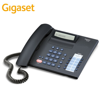 集怡嘉(Gigaset)原西门子品牌 电话机座机 固定电话 办公家用 高清免提 通话静音 HCD8000P/TSD系列 2025C黑