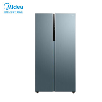 美的（Midea）【果润精储】596升变频一级能效对开双门家用冰箱智能家电风冷无霜BCD-596WKPZM(E)